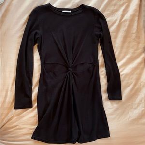 Honey Punch Cutout Long Sleeve Dress